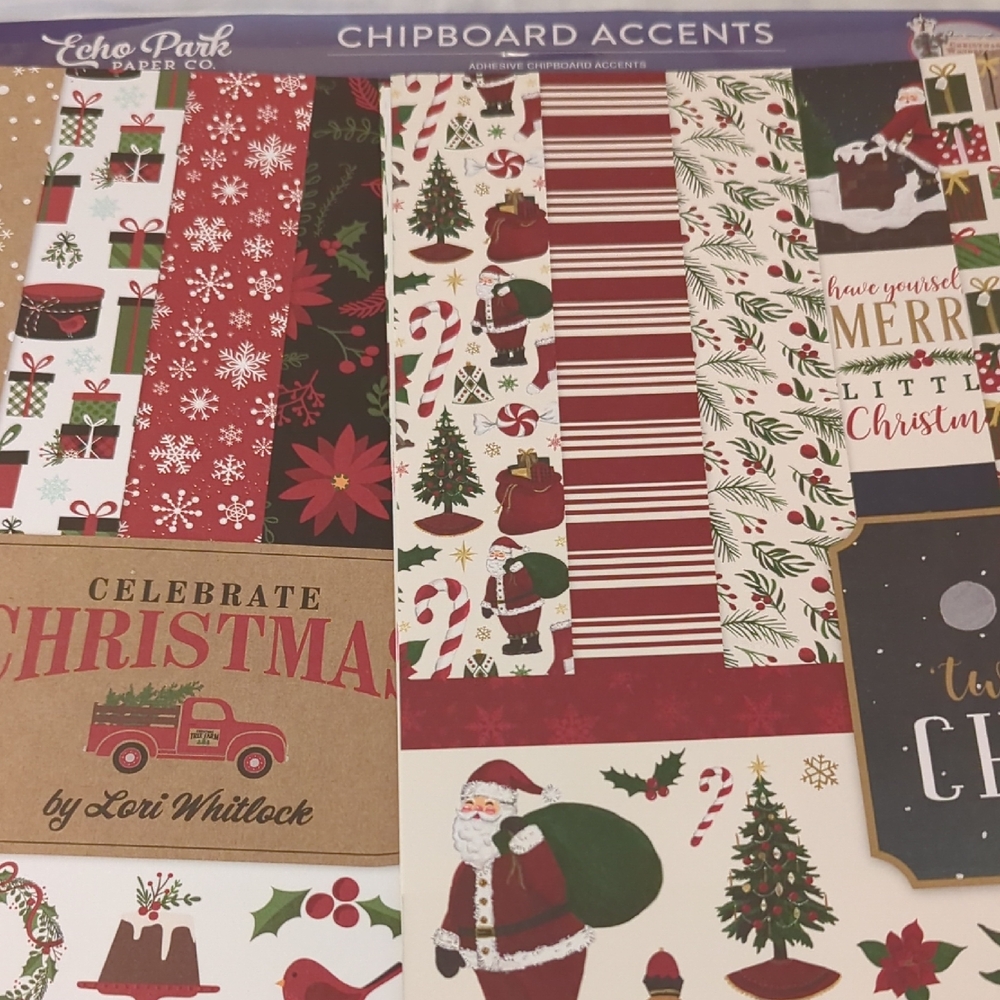 Echo Park Christmas Paper & Sticker Bundle